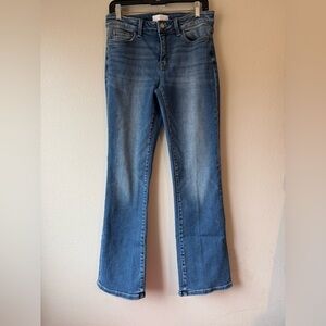 Vervet blue bootcut jeans